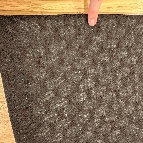 90's Vintage Y's Yohji Yamamoto Black Geometric Pattern Sleeveless Dress Small - Picture 7 of 8